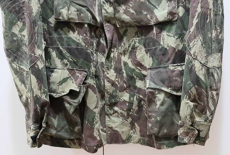 ** RARE: 1960s Portuguese `Ultramar` Lizard Patt. Camouflage Jacket (XL).**
