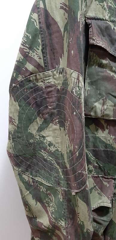 ** RARE: 1960s Portuguese `Ultramar` Lizard Patt. Camouflage Jacket (XL).**