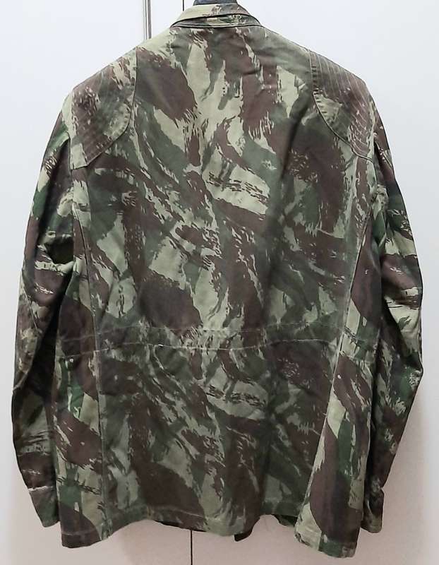 ** RARE: 1960s Portuguese `Ultramar` Lizard Patt. Camouflage Jacket (XL).**