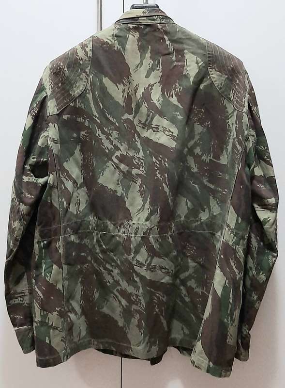 ** RARE: 1960s Portuguese `Ultramar` Lizard Patt. Camouflage Jacket (XL).**