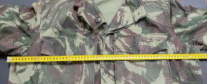 ** RARE: 1960s Portuguese `Ultramar` Lizard Patt. Camouflage Jacket (XL).**