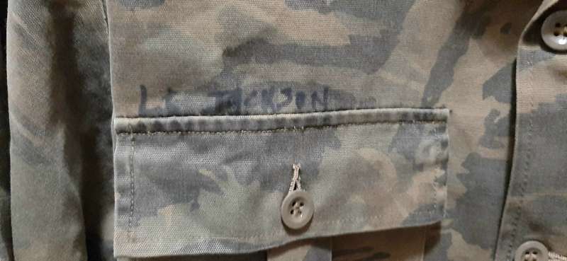 Border War 1980 S.A. Railway Police Task Force Camouflage Long Sleeve Shirt - Att. Officer (Large)