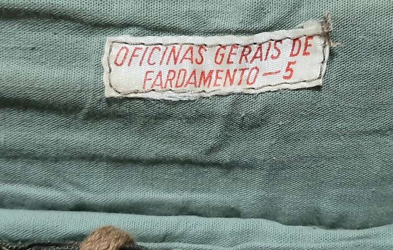 **RARE: 1960s Portuguese `Ultramar` Lizard Patt. Camouflage Trousers (Medium).**