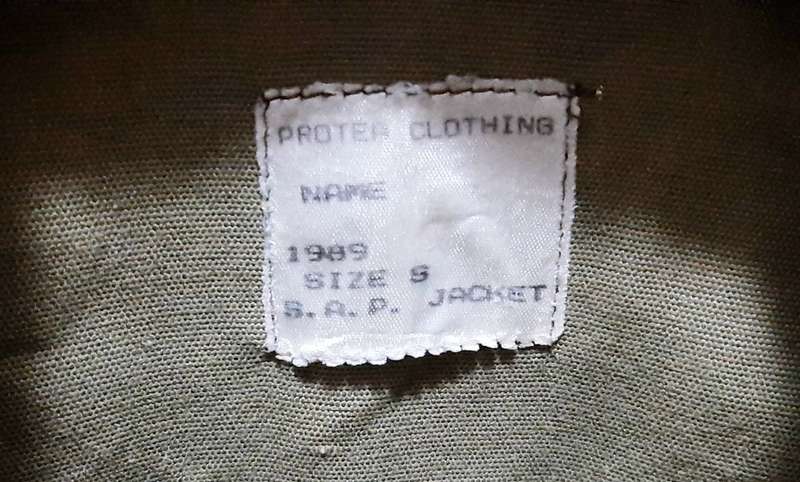 **Border War : 1980s  2nd Pattern Camouflage Jacket (SMALL).**