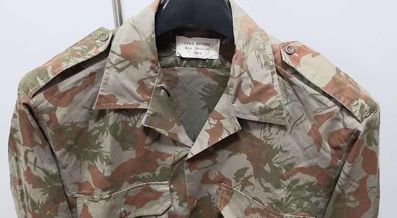 Border War 1980s  2nd Pattern Camouflage Unissued Long Sleeve Shirt Medium