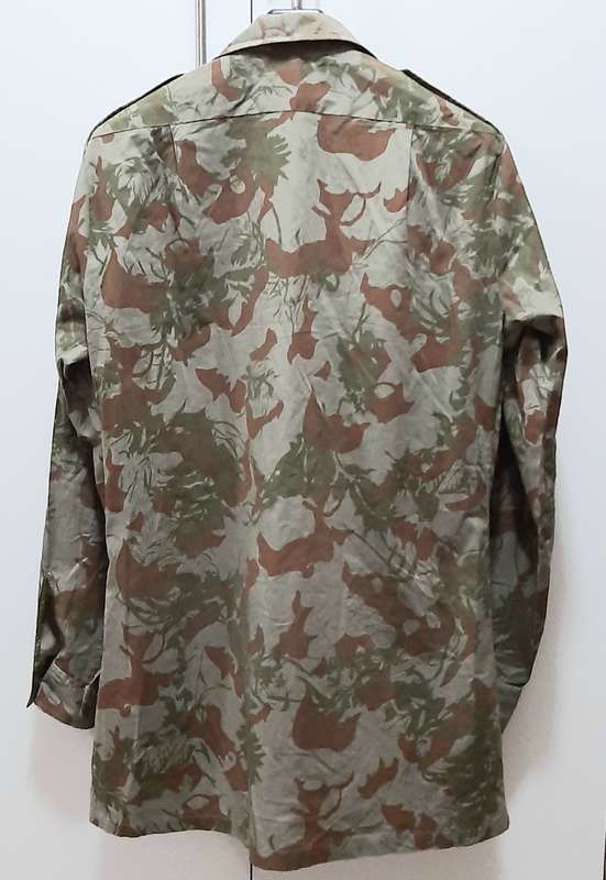 Border War 1980s  2nd Pattern Camouflage Unissued Long Sleeve Shirt Medium