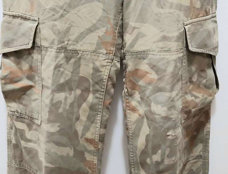 **RARE: 1980s Bophuthatswana Police `Reed Pattern` Trousers  (MEDIUM).**