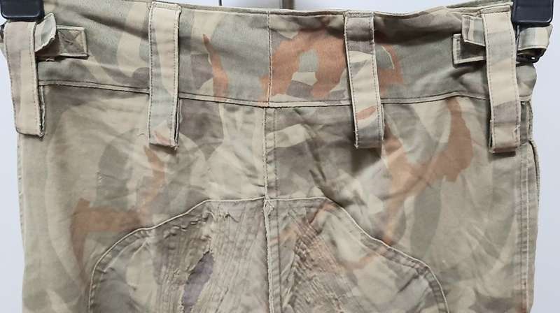 **RARE: 1980s Bophuthatswana Police `Reed Pattern` Trousers  (MEDIUM).**