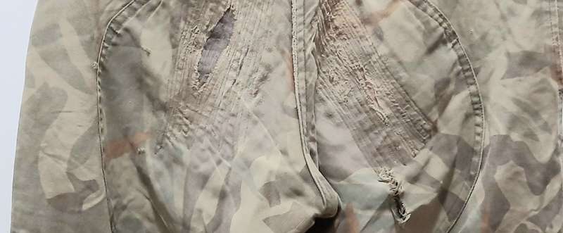 **RARE: 1980s Bophuthatswana Police `Reed Pattern` Trousers  (MEDIUM).**