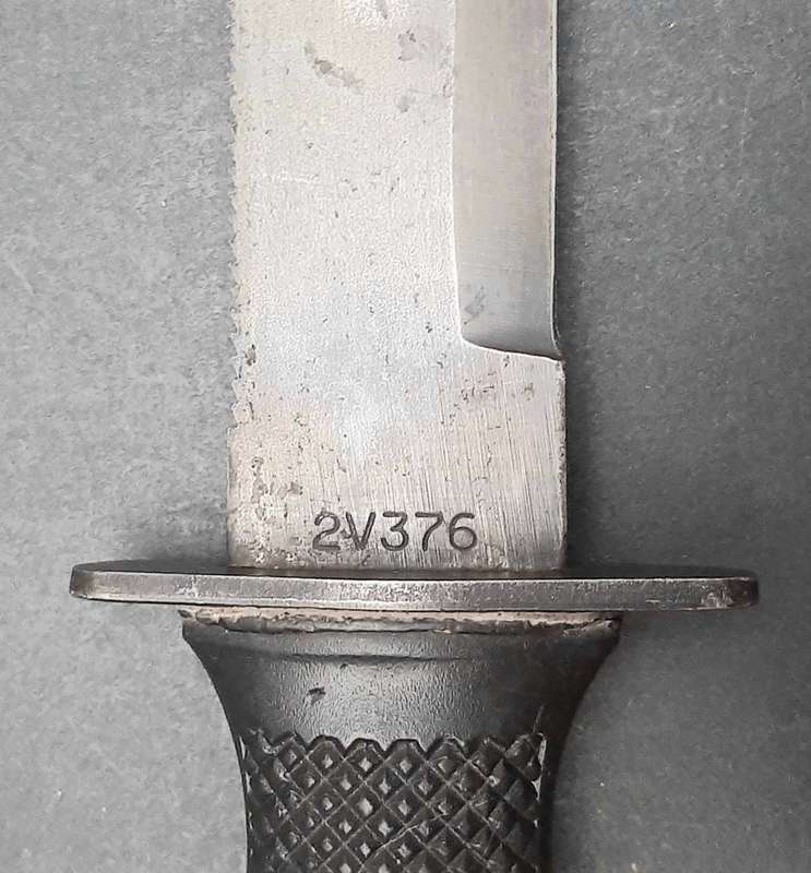 **RARE: US Navy Issue Combat Diver/ SEAL MK3 Fighting Knife. (30cm).**