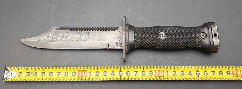 **RARE: US Navy Issue Combat Diver/ SEAL MK3 Fighting Knife. (30cm).**