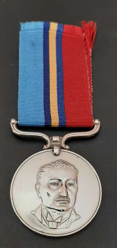 **1970s Rhodesian Bush War: General Service Medal att. Native Soldier ( Private Dube)**