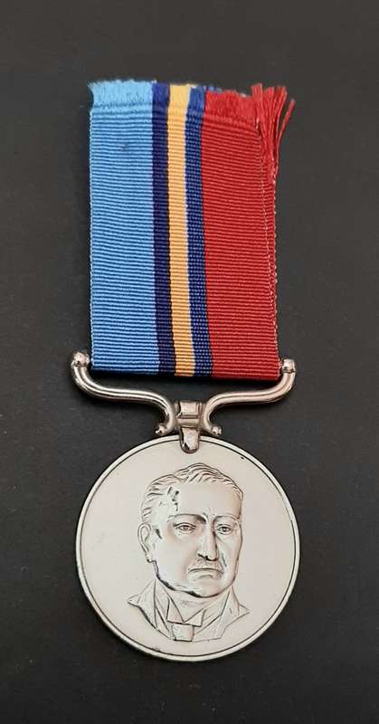 **1970s Rhodesian Bush War: General Service Medal att. Native Soldier ( Private Dube)**