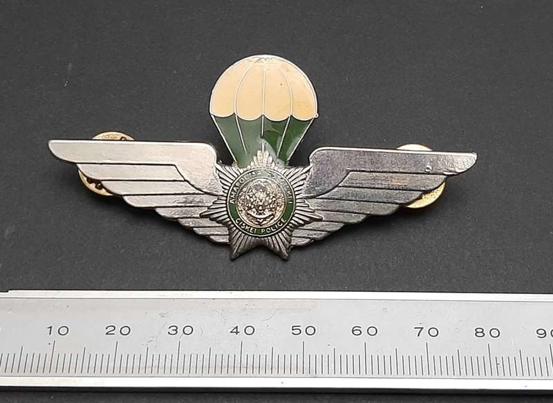 **Border War : 1980s Ciskei Police Special Task Force Para Wings (All Pins).**