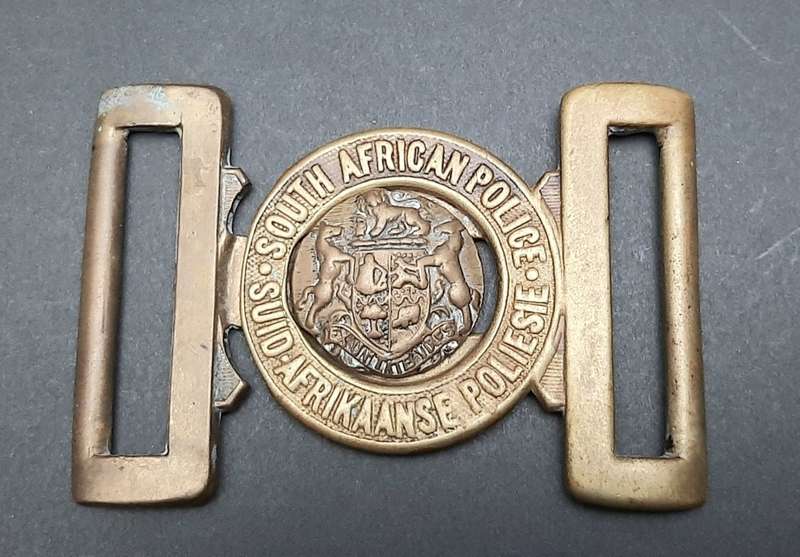**RARE: 1920s South African Police Type II `Poliesie` Belt Buckle. **