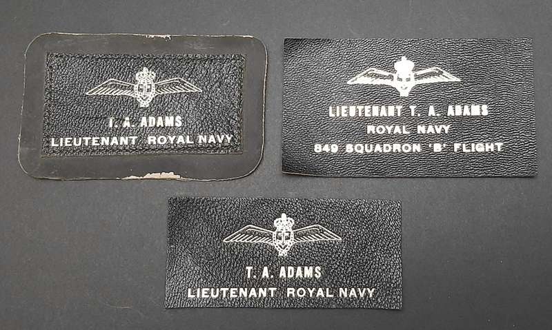 ** Iraq War: Royal Navy 849 Sqdn. Officer Flight Insignia x3 .**