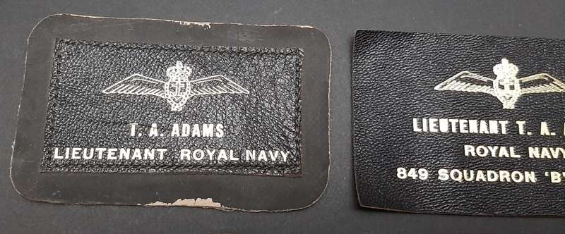 ** Iraq War: Royal Navy 849 Sqdn. Officer Flight Insignia x3 .**