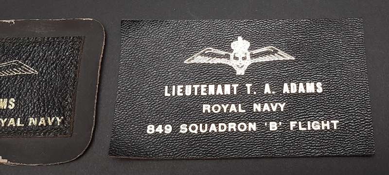 ** Iraq War: Royal Navy 849 Sqdn. Officer Flight Insignia x3 .**
