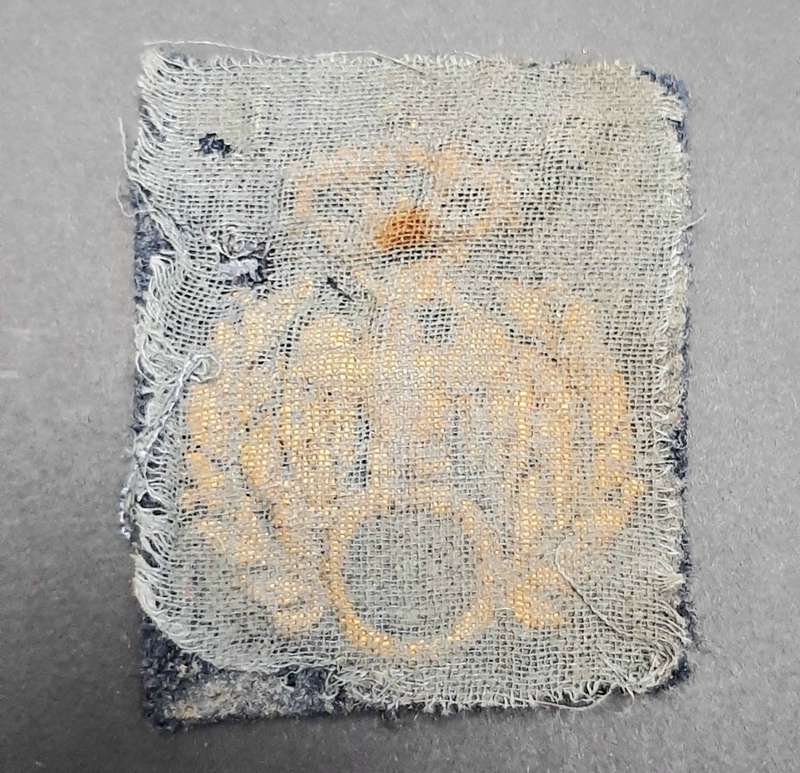 **WW2  : 1940s Italian Airforce Officer`s Aviation Specialist Embr. Cap Badge*