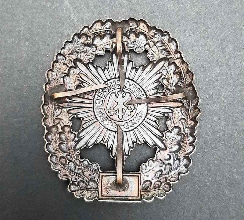 1990s German Bundeswehr Feldjäger Beret Badge Pins