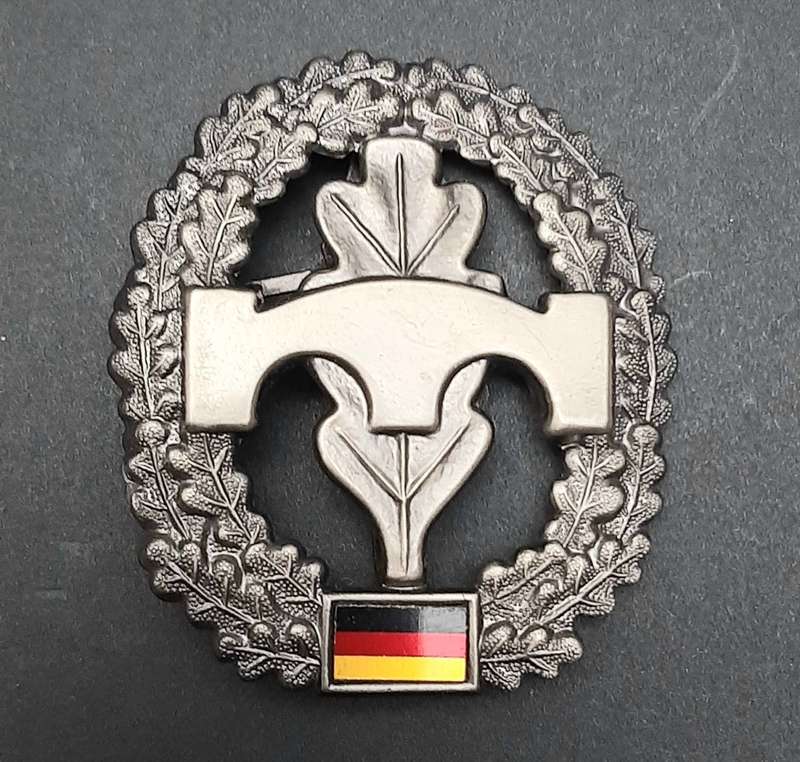 1990s German Bundeswehr Pioneer Beret Badge Pins