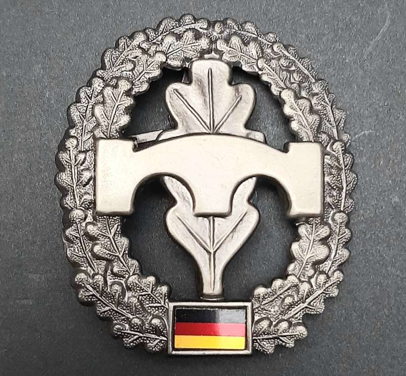 1990s German Bundeswehr Pioneer Beret Badge Pins