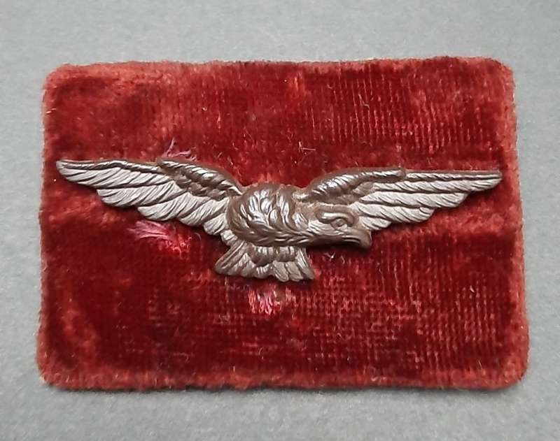 **RARE: WW2 SA Air Force Path Finder Bomber Badge w/ Stabilizer (Pins).**