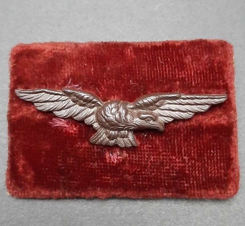 **RARE: WW2 SA Air Force Path Finder Bomber Badge w/ Stabilizer (Pins).**