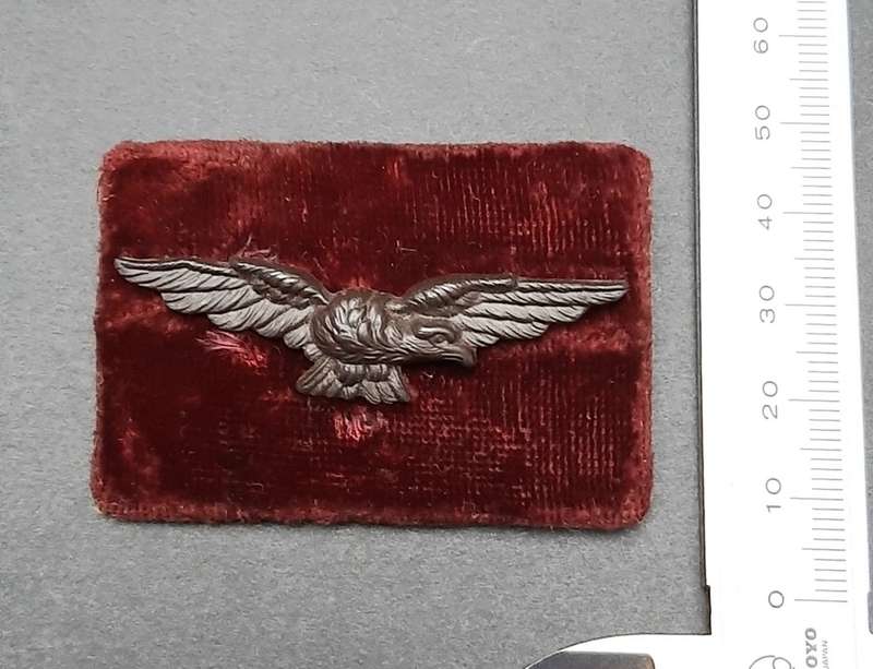 **RARE: WW2 SA Air Force Path Finder Bomber Badge w/ Stabilizer (Pins).**