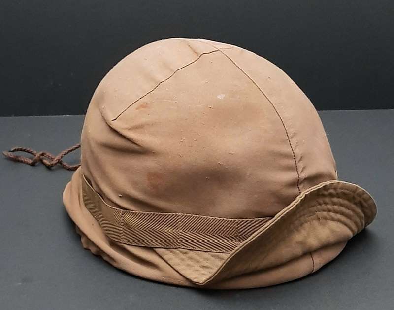 **Border War : 1980s SADF Patt.87 Nutria Helmet Cover w/ Visor (LARGE).**