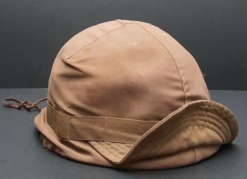 **Border War : 1980s SADF Patt.87 Nutria Helmet Cover w/ Visor (LARGE).**