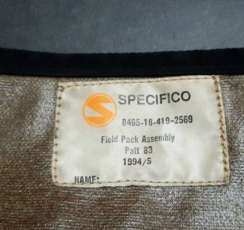 **Border War : 1980s SADF Patt.83 Nutria Rucksack w/ H-Frame.**