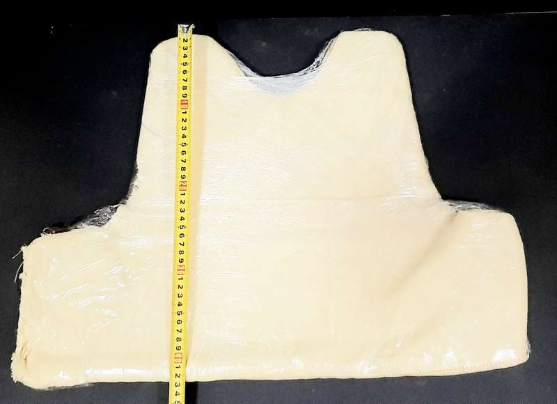 **UNISSUED : 1990s S.A.P  Soft Ballistic Bulletproof Vest Panels x2 (X-LARGE).**