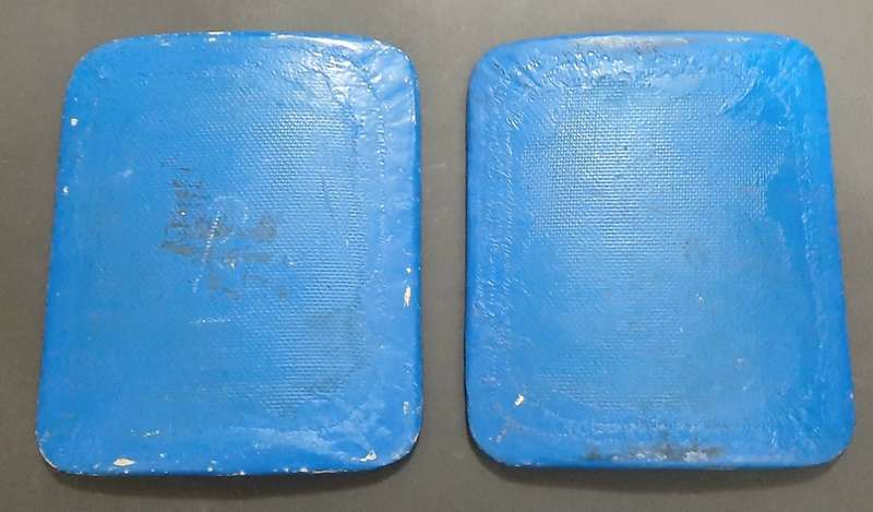 Unissued 1990s S.A.P Hard Ballistic Bulletproof Plates x2