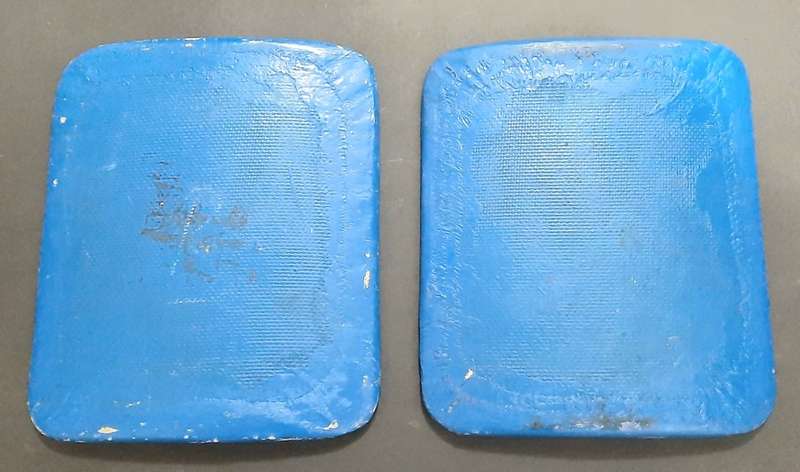 Unissued 1990s S.A.P Hard Ballistic Bulletproof Plates x2