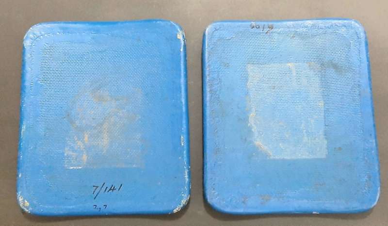 Unissued 1990s S.A.P Hard Ballistic Bulletproof Plates x2