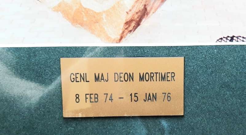**RARE: 1980s SADF Maj-General D.J. Mortimer SA Infantry School/ Association Award Lot x 9 Pcs.**