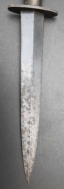 **RARE: WW2 Fairbairn-Sykes 3rd Pattern Fighting Knife w/ Scabbard (William Rodgers, Sheff.)**
