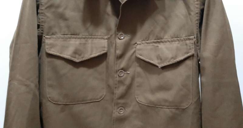 **Border War : 1970s SADF Nutria Type I L/Sleeve Shirt (MEDIUM).**
