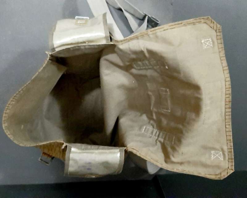 **Border War : 1980s  East German / NVA `Rain Drop` Camouflage Field Pack w/ Straps.**Camouflage.**