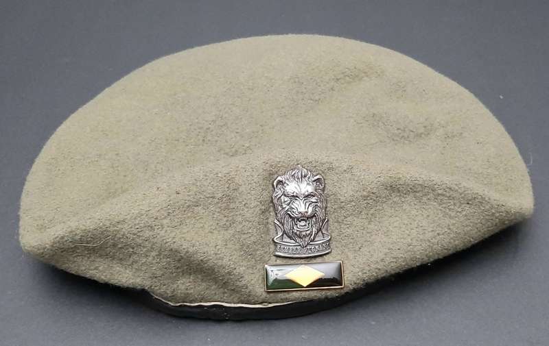 **Border War : 1980s SWATF Reaction Force (Owambo) Beret w/ Infantry Balkie(LARGE).**
