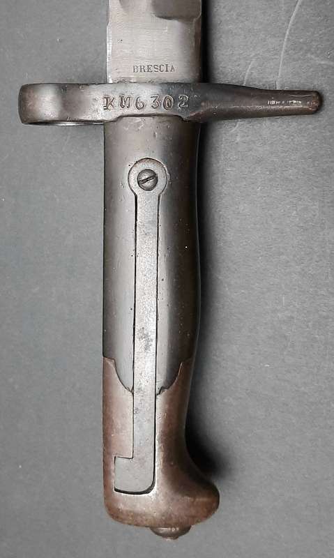 **RARE: 1936 Italian Corpo d`Eritreo Vetterli 1870/87 Askari Bayonet w/ Scabbard. **