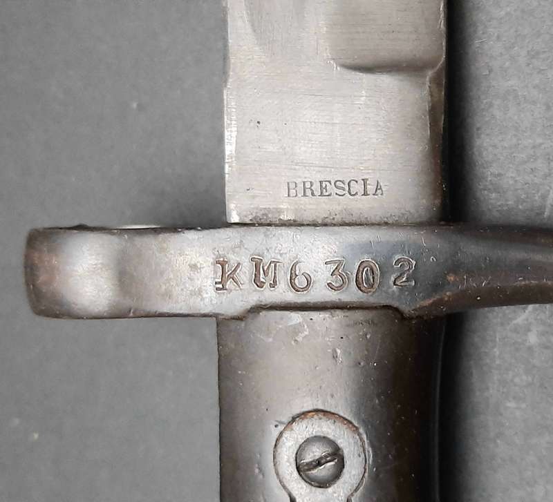 **RARE: 1936 Italian Corpo d`Eritreo Vetterli 1870/87 Askari Bayonet w/ Scabbard. **