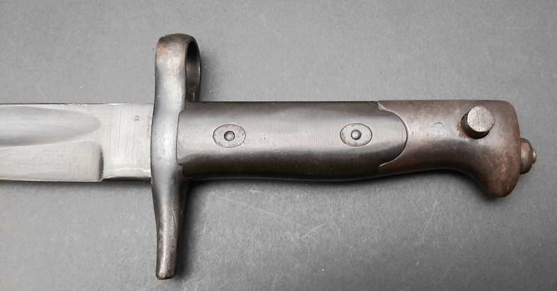 **RARE: 1936 Italian Corpo d`Eritreo Vetterli 1870/87 Askari Bayonet w/ Scabbard. **