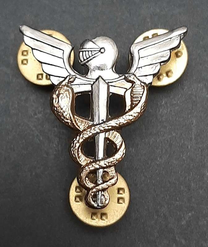 **1991 SA Medical Service:  Health Officer Qualification Badge (Pins).**