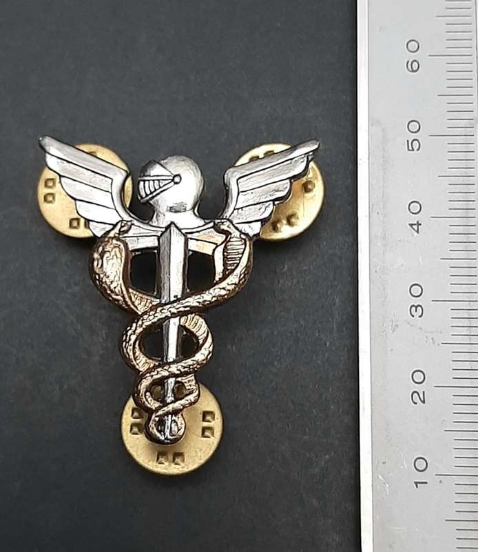 **1991 SA Medical Service:  Health Officer Qualification Badge (Pins).**