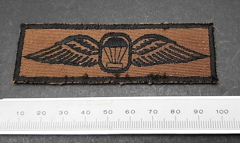 **Border War : 1980s SADF Parachute Instructor Nutria Qualification Badge**