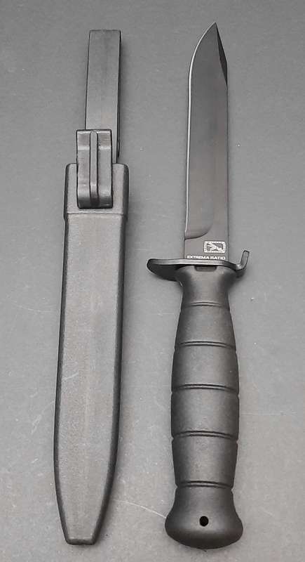 **RARE: Italian Army Modelo 78 `Extrema Ratio ` Field Knife w/ Scabbard (32cm).**