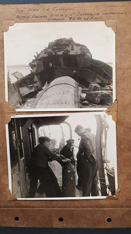 Rare WW2 1943 Operation Barbara II S.O.E Photographs Double-sided Panels Lot 2