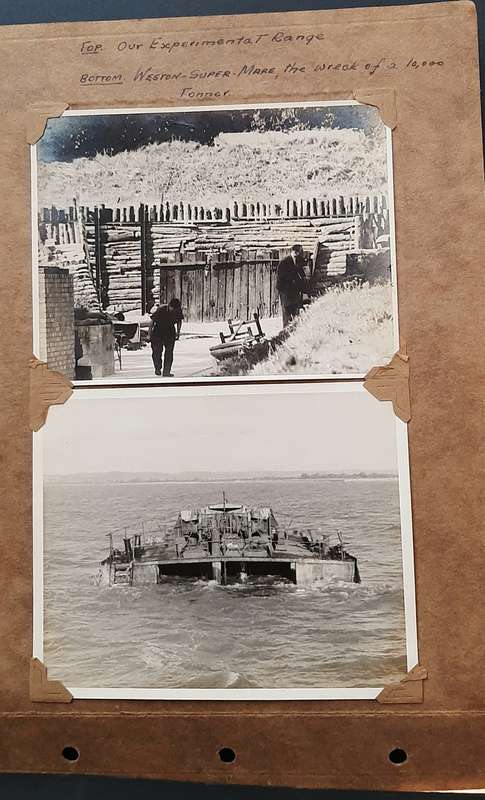 Rare WW2 1943 Operation Barbara II S.O.E Photographs Double-sided Panels Lot 2